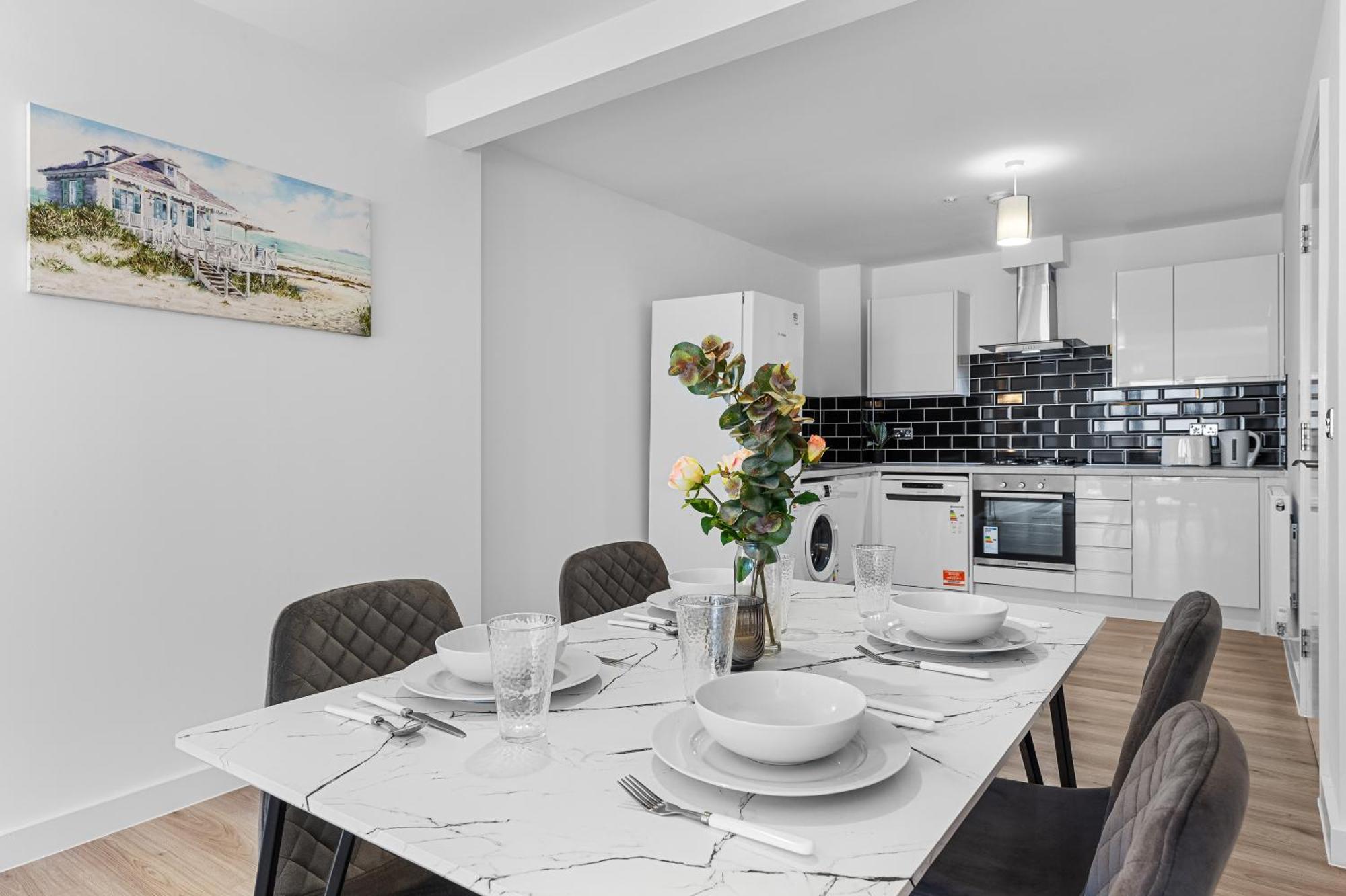 Апартаменты 3 Bedroom Sleep12 In Mr2 Лондон